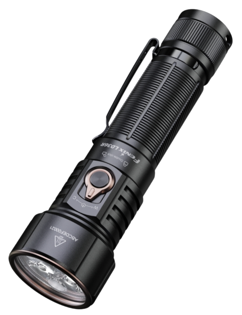 FENIX - LD36R - Multicolor high-performance flashlight - 3600 LUMENS