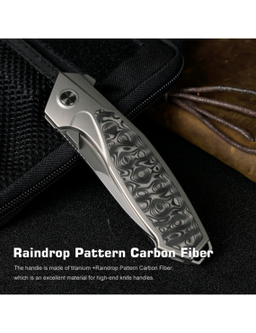 Remette RTKF4 RT-Kingfisher - Couteau Titane M390 Premium