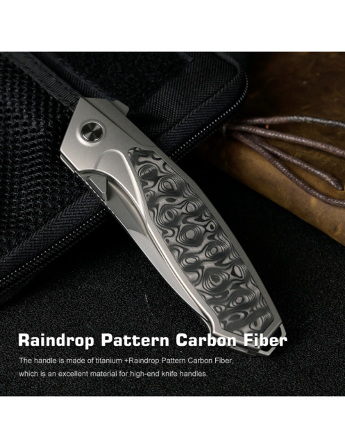 Remette RTKF4 RT-Kingfisher - M390 Titanium Folding Knife