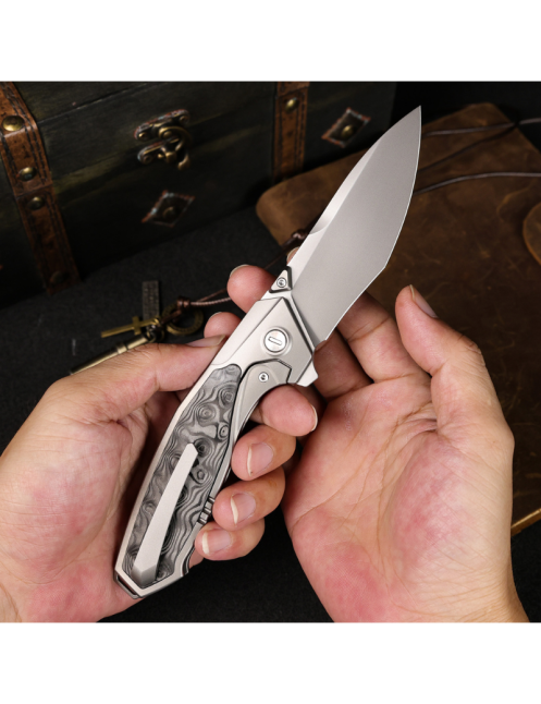 Remette RTKF4 RT-Kingfisher - M390 Titanium Folding Knife
