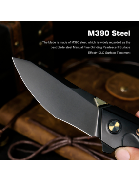Remette RTKF5 RT-Kingfisher - Couteau Titane M390 Premium