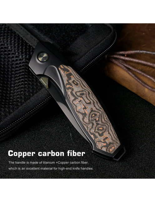 Remette RTKF5 RT-Kingfisher - M390 Titanium Folding Knife