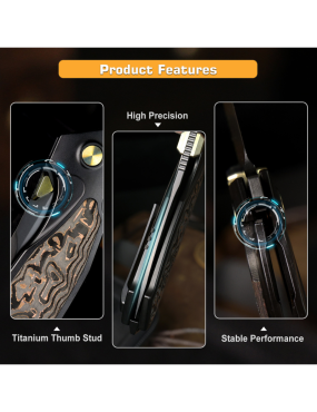 Remette RTKF5 RT-Kingfisher - Couteau Titane M390 Premium