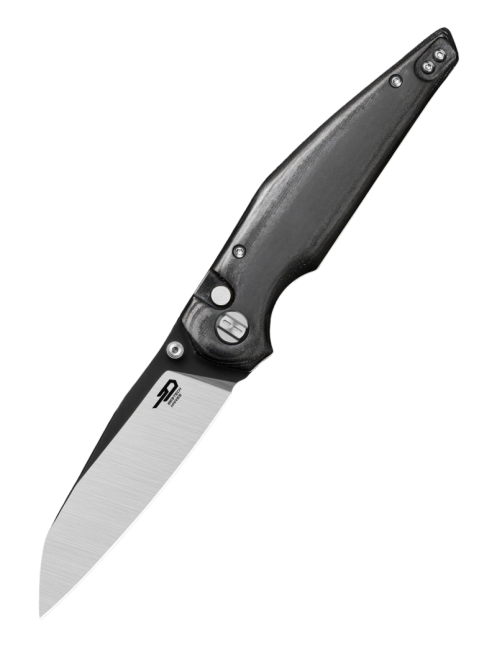 Bestech BG58B - 14C28N Folding Knife with Button Lock