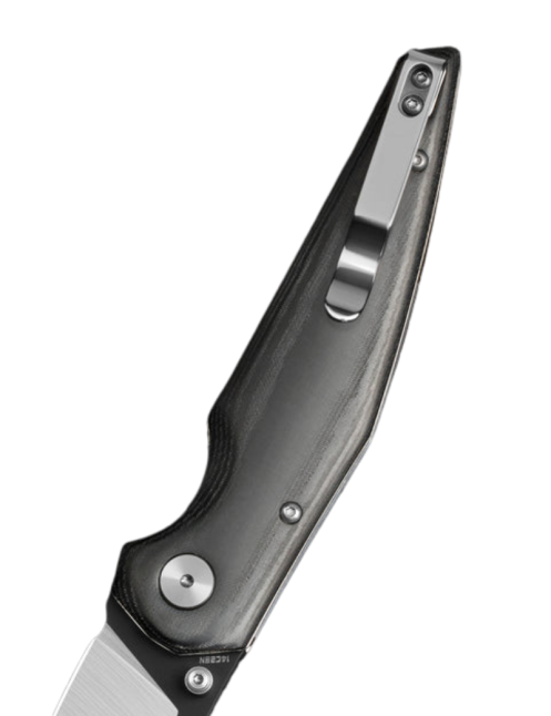 Bestech BG58B - Couteau Pliant 14C28N Button Lock