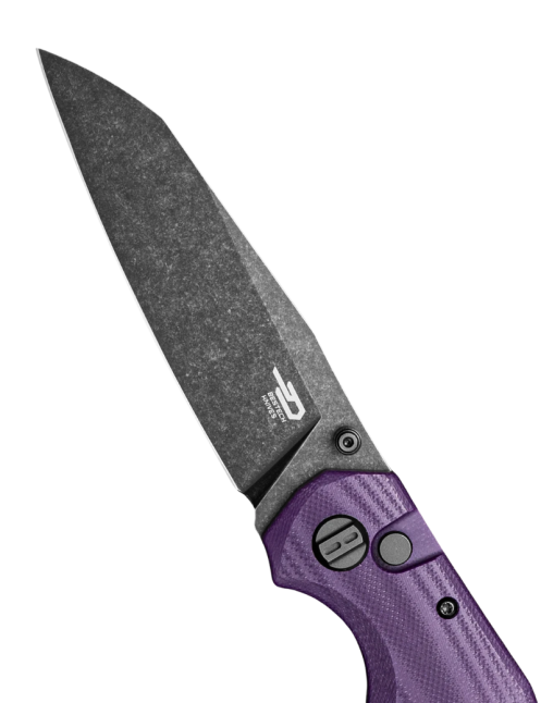 Bestech BG58E - 14C28N Folding Knife with Button Lock