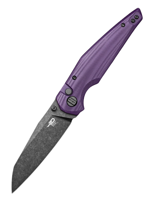Bestech BG58E - 14C28N Folding Knife with Button Lock