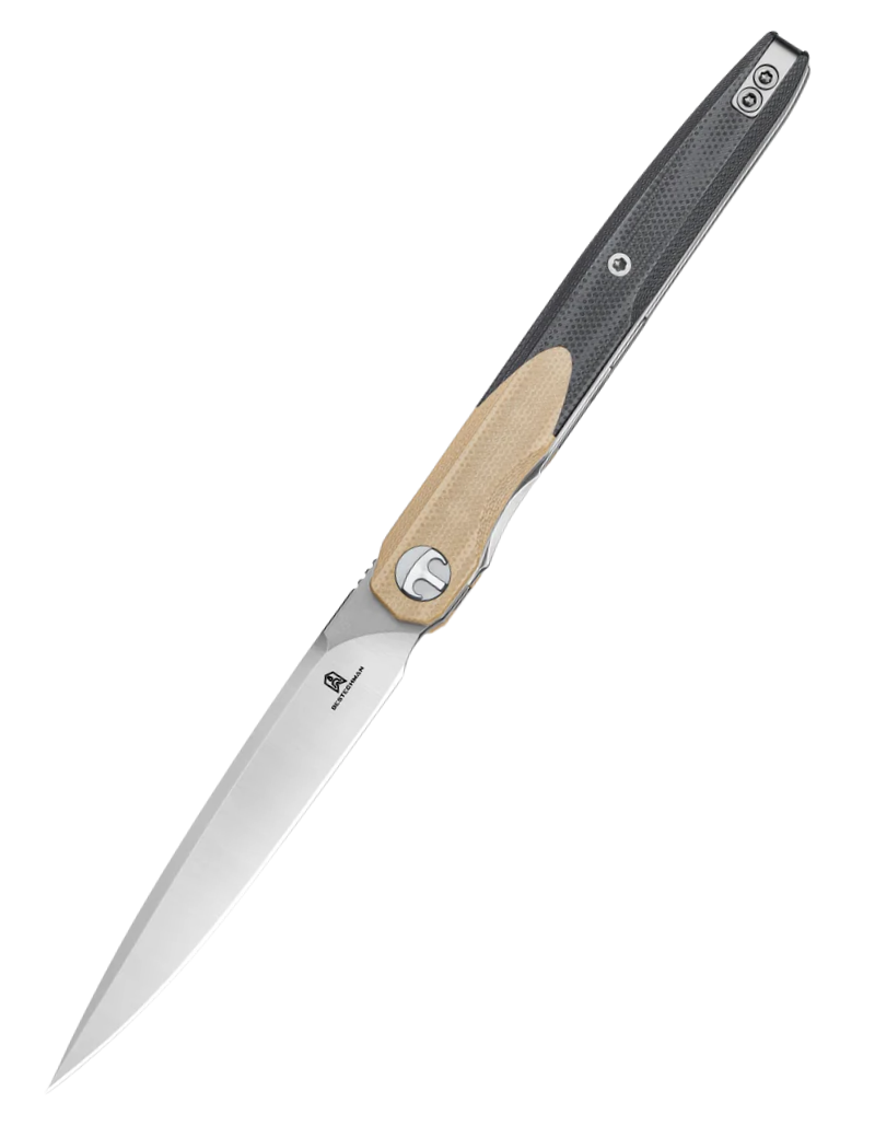Bestechman BMK14B - Couteau Pliant Léger en 14C28N
