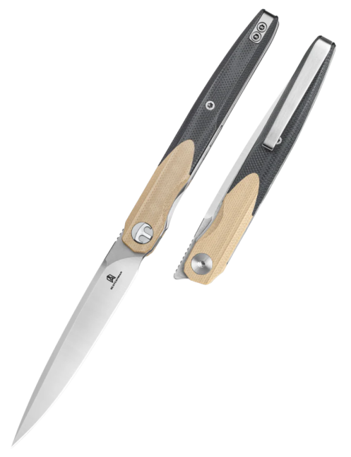 Bestechman BMK14B - Couteau Pliant Léger en 14C28N