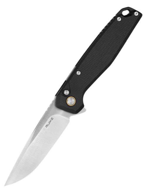 Ruike P873MB Black - Micarta Folding Pocket Knife