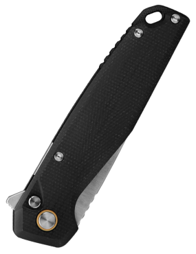 Ruike P873MB Noir - Couteau de Poche Pliant Micarta