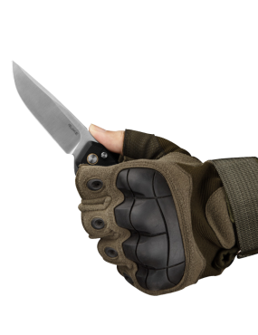 Ruike P873MB Black - Micarta Folding Pocket Knife