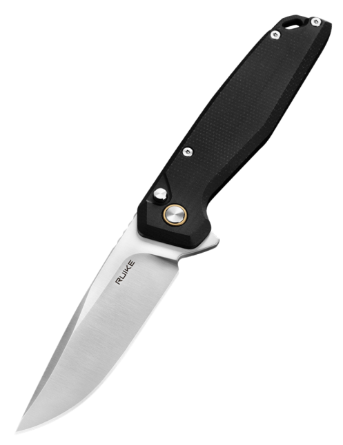 Ruike P873MB Black - Micarta Folding Pocket Knife