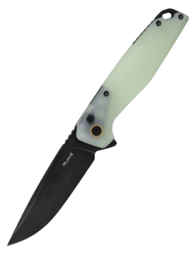 Ruike P873C Jade - Couteau de Poche Pliant en Micarta