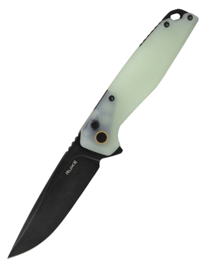 Ruike P873C Jade - Couteau de Poche Pliant en Micarta