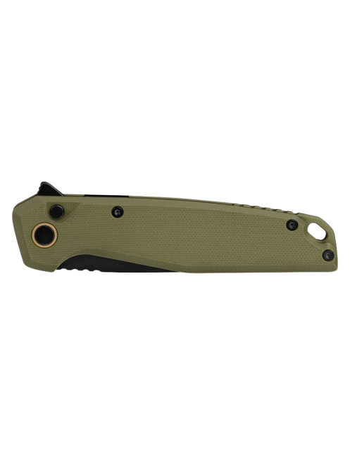 Couteau pliant RUIKE P873G Vert | 14C28N Micarta EDC