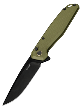 Couteau pliant RUIKE P873G Vert | 14C28N Micarta EDC
