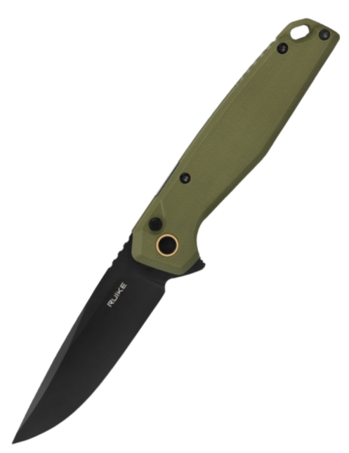 Couteau pliant RUIKE P873G Vert | 14C28N Micarta EDC Couteau pliant RUIKE P873G Vert | 14C28N Micarta EDC