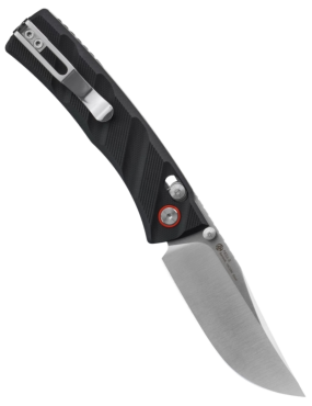 RUIKE P856B Black Folding Knife | 14C28N Crossbar Lock