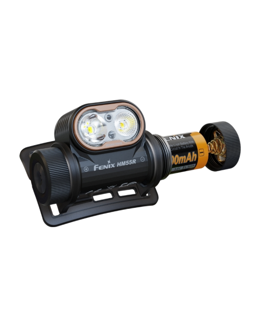 Fenix HM55R Black Headlamp 1200 lumens ultra-lightweight