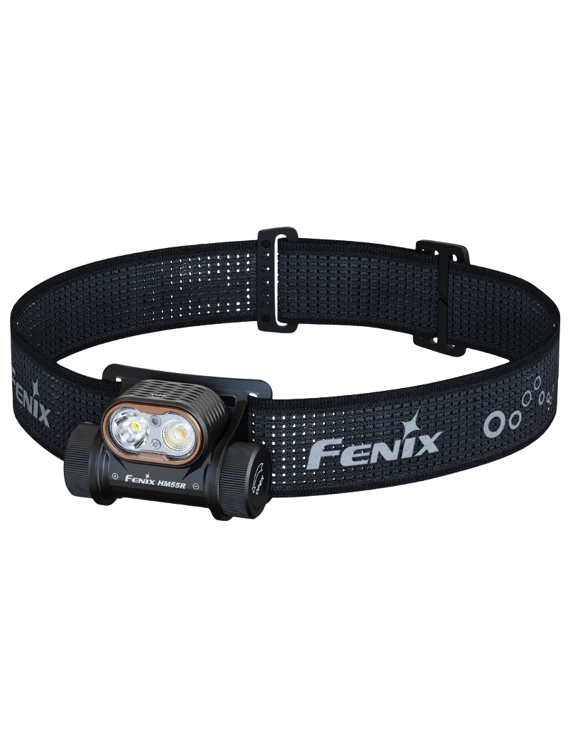 FENIX - HM55R Noir- Lampe frontale ultra légère - 1200 LUMENS