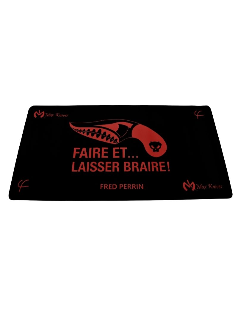 MAXKNIVES 30x60 Mouse Pad | Fred Perrin Large Desk Mat