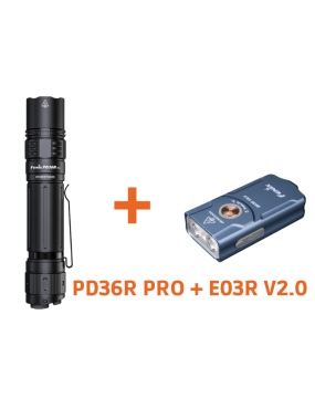 FENIX - PD36R PRO + E03R V2 BLUE PROMOTIONAL KIT