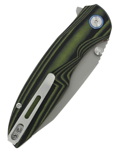 Remette RTCL-G1 Cool Whale Folding Knife 14C28N G10