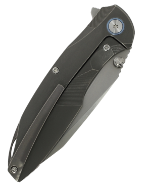 Remette RTCL-T2 Cool Whale Folding Knife M390 Titanium Frame Lock