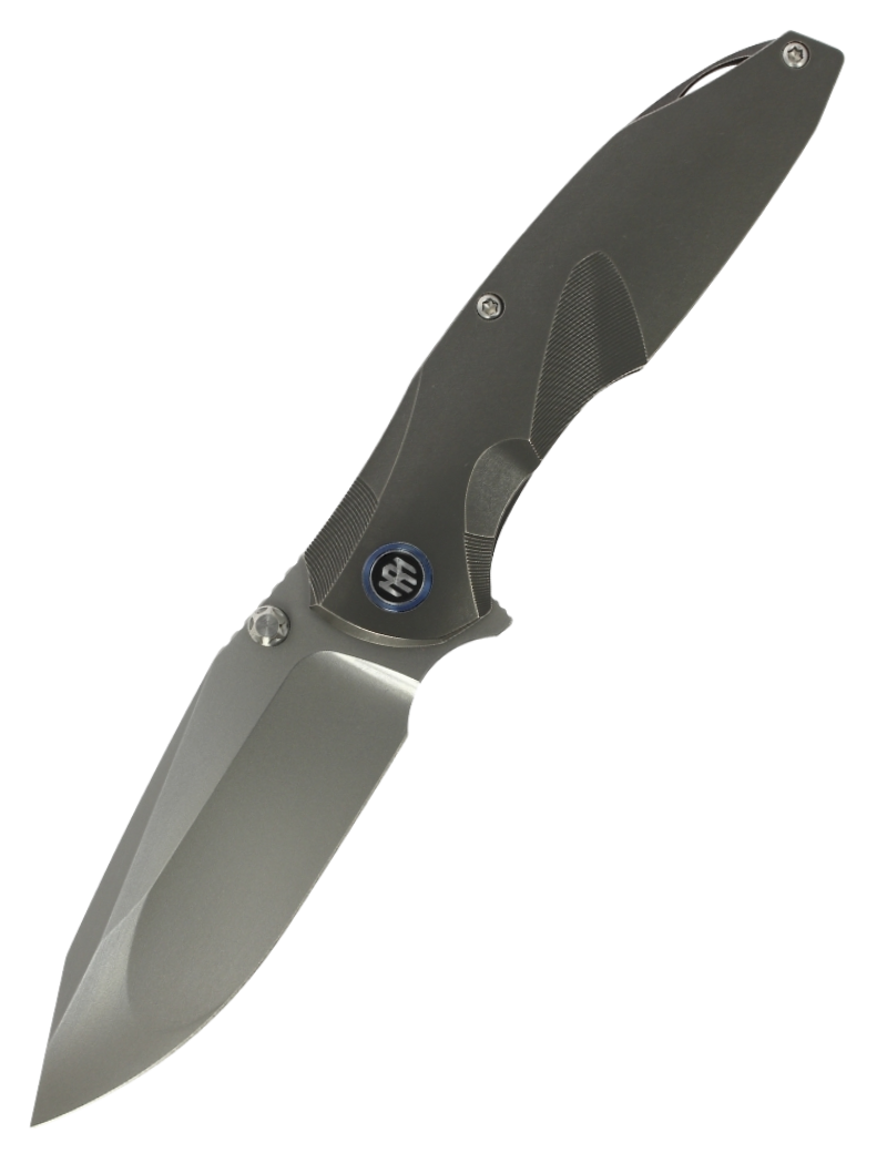 Remette RTCL-T2 Cool Whale Folding Knife M390 Titanium Frame Lock