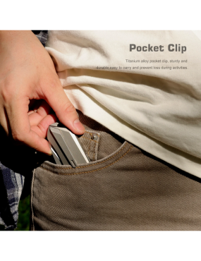 Couteau pliant Remette RT-Woodpecker RTWP-T M390 Titane