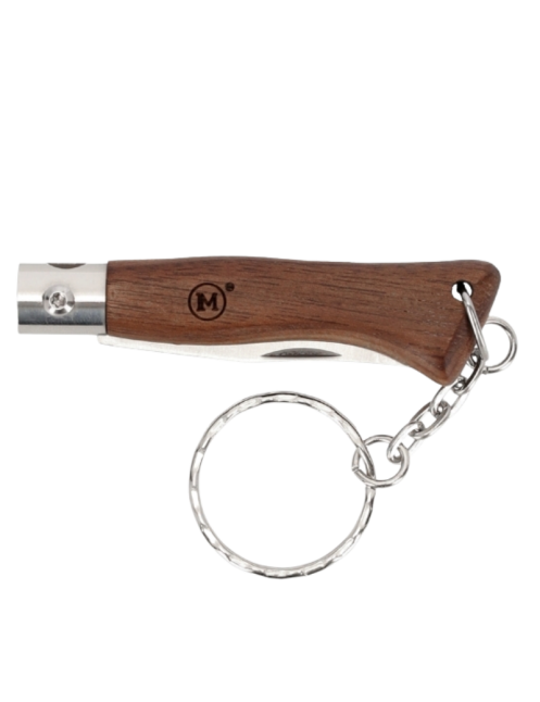 Mini couteau MAINKNIVES 10007 Mini Line | Noyer 440A clip point