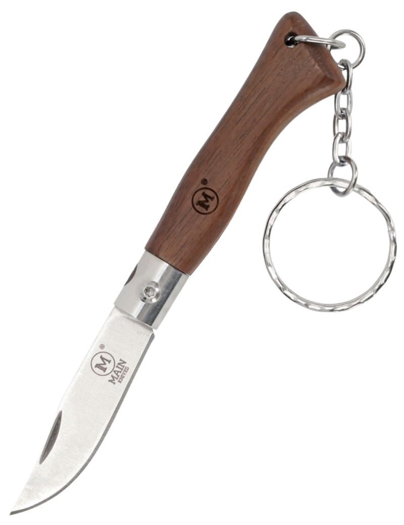 Mini couteau MAINKNIVES 10007 Mini Line | Noyer 440A clip point