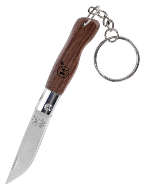 Mini couteau MAINKNIVES 6002 Mini Line | Porte-clés noyer Mini couteau MAINKNIVES 6002 Mini Line | Porte-clés noyer