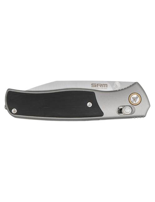 Couteau pliant SRM 259L-AK Medal | Wharncliffe 14C28N EDC