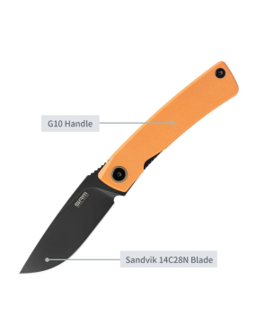 Couteau pliant SRM 105M-GJ Air | EDC léger 14C28N G10