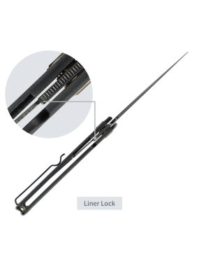 Couteau pliant SRM 105M-GB Air | EDC léger 14C28N G10
