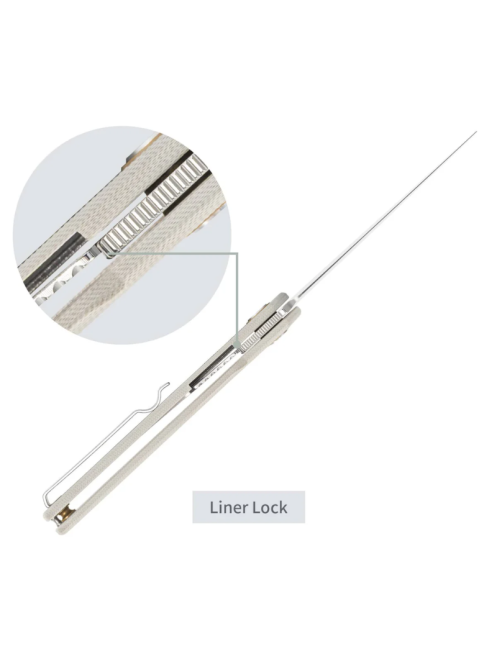 SRM 105M-GK Air | Couteau pliant 14C28N léger liner lock