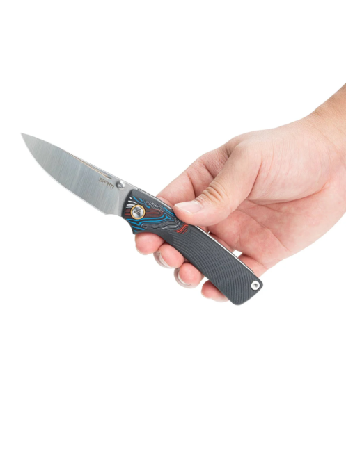 SRM 106M-GK Dome | Couteau pliant slip joint 14C28N G10