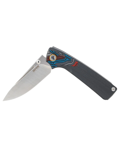 SRM 106M-GK Dome | Couteau pliant slip joint 14C28N G10