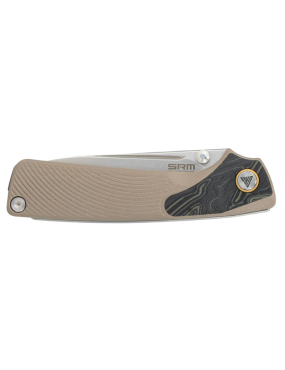 SRM 106M-GW Dome | Couteau pliant slip joint 14C28N