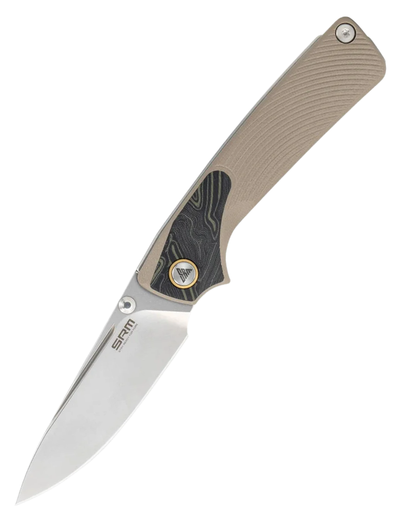 SRM 106M-GW Dome | Couteau pliant slip joint 14C28N