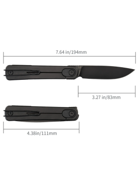 SRM 135L-GB Palfrey | Couteau pliant 14C28N G10 EDC