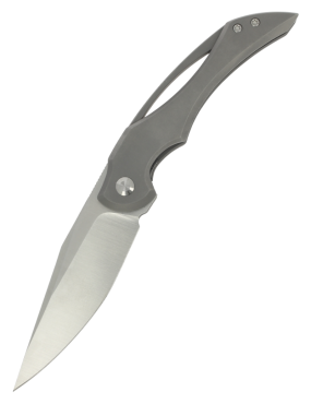 AGO BALDR1 Folding Knife Titanium | CPM-154CM Premium EDC