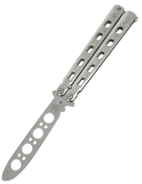 MAXKNIVES P56E Trainer Papillon | Couteau d’entraînement acier