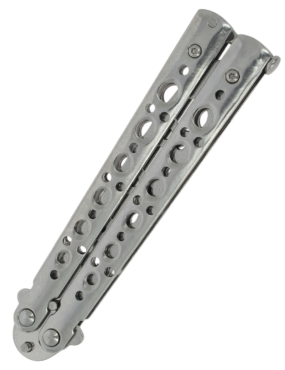 MAXKNIVES P53ES Trainer Papillon | Couteau d’entraînement acier