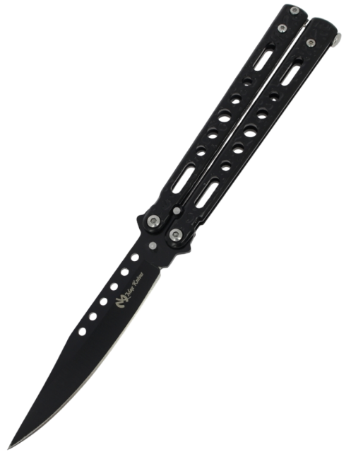 MAXKNIVES P60B Couteau papillon noir | Balisong clip point MAXKNIVES P60B Couteau papillon noir | Balisong clip point