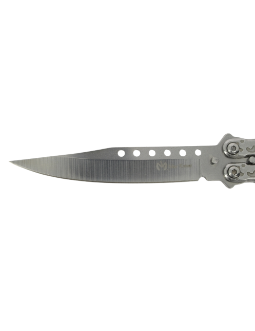 MAXKNIVES P60S Couteau papillon acier | Balisong clip point