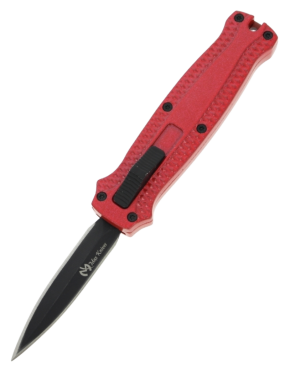 MAXKNIVES MKO31DER Mini OTF Rouge | Couteau automatique compact