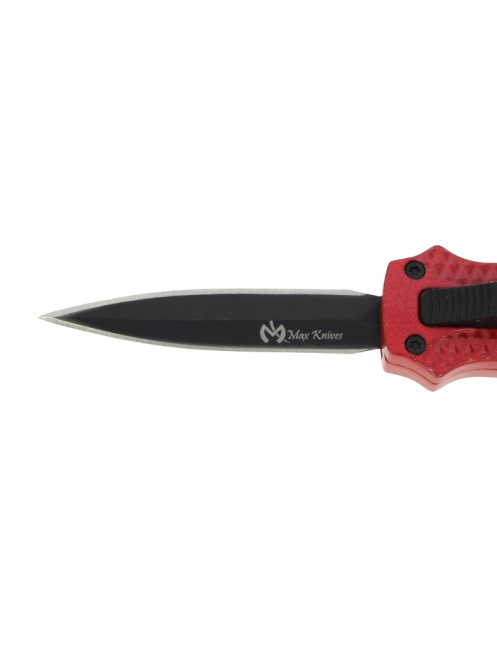 MAXKNIVES MKO31DER Mini OTF Rouge | Couteau automatique compact
